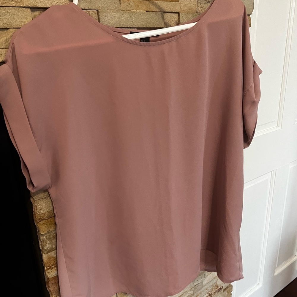 Forever 21 pink blouse